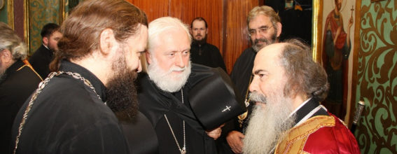 Блаженнейший Патриарх в Троице-Сергиевской Лавре