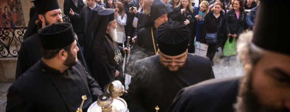 Блаженнейший Патриарх прибыл в Армянский Патриархат